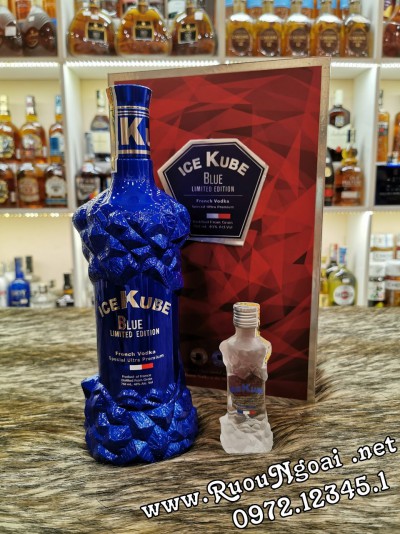 Rượu Ice Kube Blue Hộp Quà