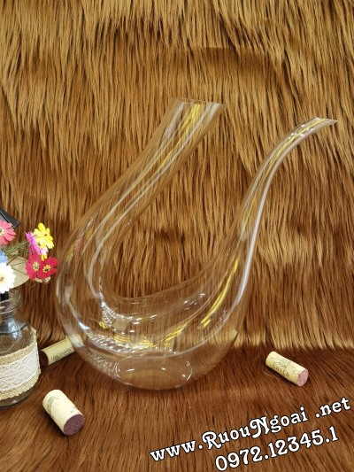 Bình Đựng Rượu Vang - Decanter Dáng Đẹp M16