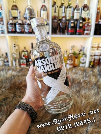 Rượu Vodka Absolut Vanilia