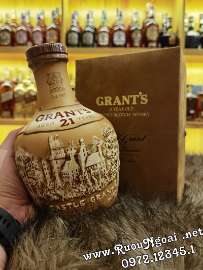 Rượu Whisky Grants 21 Old Year