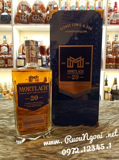 Rượu Mortlach 20 Năm Hộp Quà Tết 2021